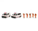 Schuco 452655500 2-Unit Set VW T5 Bus