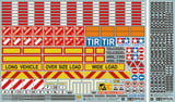 Tamiya 56534 Sticker Set for 1/14 Scale RC Truck and Trailer