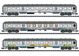 MiniTrix 18213 Silberlinge / Silver Coins with Advertising Passenger Car Set