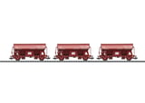 Trix 24523 Set with 3 Dump Cars with Hinged Roofs Tds FS